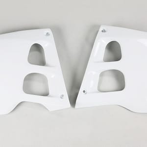 UFO PLAST Radiator Covers - Honda 041 (white)