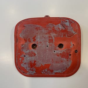 1982 HONDA Cr80 Front Number Plate – OEM 61137-GC4-300 (red)