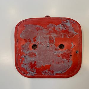 1982 HONDA Cr80 Front Number Plate – OEM 61137-GC4-300 (red)