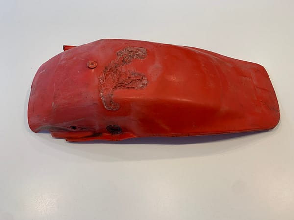 1982 HONDA Cr 80 Rear Fender – OEM 80100-GC4-000ZA (red)