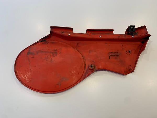 1982 HONDA Cr80 Left Side Panel - OEM 83610-GC4-000ZA (red)